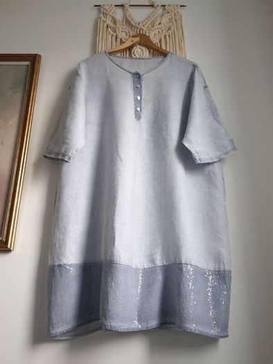 Linen Dress Size Uk 14