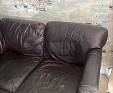 Leather Corner Couch