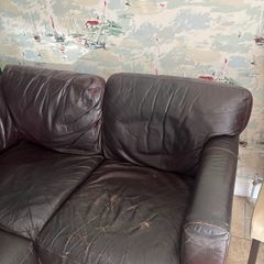 Leather Corner Couch