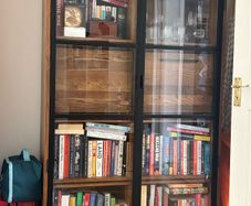 Ez living glass cabinet