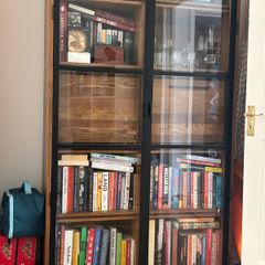 Ez living glass cabinet