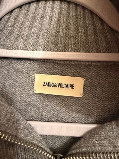 Zadig & Voltaire wool quater zip