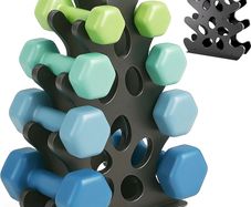 Dumbbell Rack Metal Weight Stand Holder Heavy Duty Dumbbell Storage Weight Tree (No Dumbbells, Rack Only)