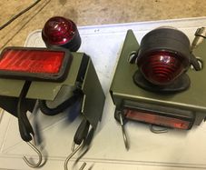 military side lights , 2 off , for Landrover /trailer or other.