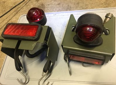 military side lights , 2 off , for Landrover /trailer or other.