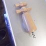a vintage wooden  cork screew working Image 2
