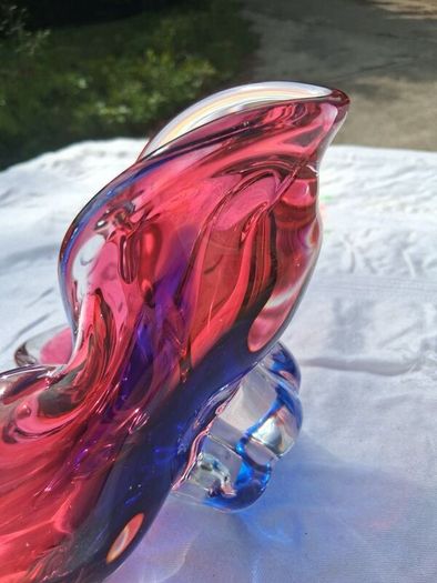 Joseph Hospodka Mid Century Glass Bowl