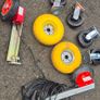 transport trolley wheels castor sack track heavy duyy Image 4