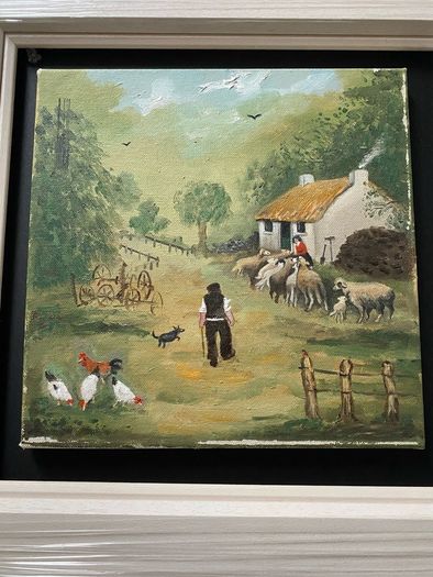 PAINTING Original John Schwatchke painting