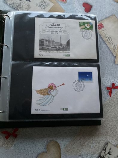 First Day Cover Album Collection 43x - 1984 - 2022