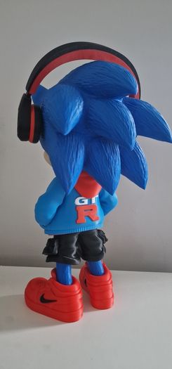 Sonic the Hedgehog Urban Vibes - 3D Fan Art Print (46cm)