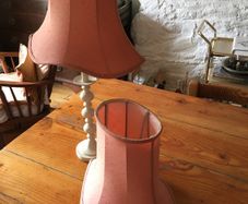 Silk Lampshades 30 euro each Two