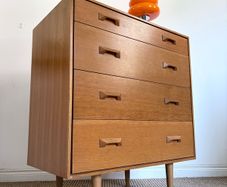 Vintage Retro Mid Century Stag Chest of Drawers