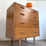 Vintage Retro Mid Century Stag Chest of Drawers Image 9