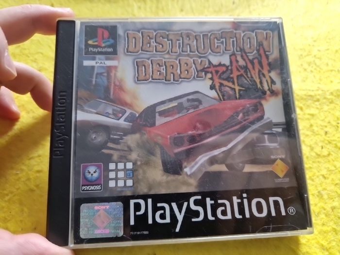 Destruction Derby Raw PlayStation1 Ps1 PlayStation2 Ps2 games Original