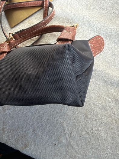 Long champ pouch with strap