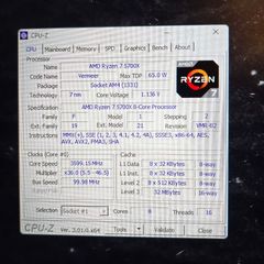 Amd Ryzen 7 5700x + Asus Tuf A520m Wifi + 16gb Ddr4 + Jonsbo Rgb Cooler Bundle