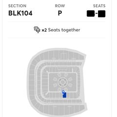 Sunday - 2 x BEST SEATS IN DUBLIN - FACE VALUE - Metallica Enhanced Experience Tickets - Seek & Destroy Package