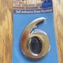 Self Adhesive Brass Numbers x 2 for Sale Image 3
