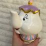 Disney Limited Edition Beauty And The Beast Mrs Potts Money Box approx. 15 cm. Damaged box Please see photos Image 3