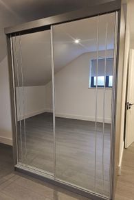 Wardrobe Smart 150cm Grey