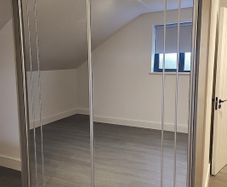 Wardrobe Smart 150cm Grey