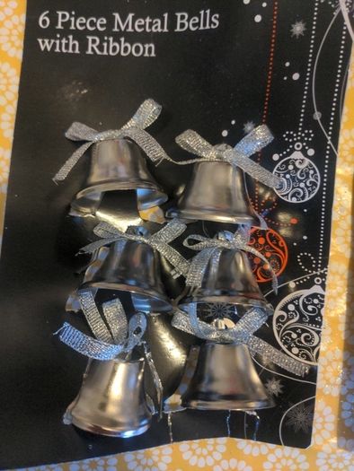 Christmas metal bell decorations