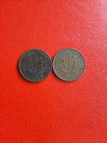 2 British Halfpenny