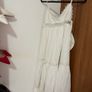 White Lace Detail Maxi Dress New Look Image 2