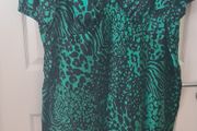 Satin Lace Detail Dress Size Uk 30