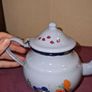 Disneyland Paris blue French Enamel Teapot Minnie Mouse exclusive Paris Image 5