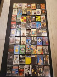 Cassette Tapes x 63 Cash, Disney, Tom Petty, Goldie Etc.