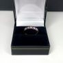 Eleven Stone Ruby and Diamond Ring in 18K Gold Image 5