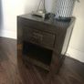 Solid Wood Lamp Table with Drawer - Side Table - Occasional Table - Bedside Locker Image 2