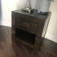 Walnut Table Lamp