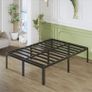 King Size Bed Frame 5ft With Rounded Corner Legs Image 4