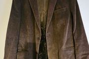 Mens Nautica Brown Cord Jacket