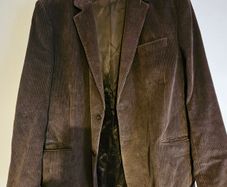 Mens Nautica Brown Cord Jacket