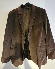 Mens Nautica Brown Cord Jacket