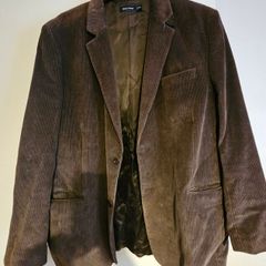 Mens Nautica Brown Cord Jacket