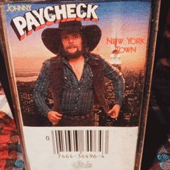 1980. Johnny Paycheck. New York Town. Cassette Tape.