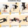 Articulating Overhead Tripod Mount Arm Phone Holder Image 7