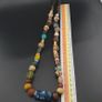 Vintage Mix Asian African Pumtek & Glass Beads Necklace Image 2