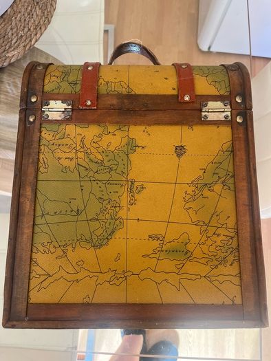 vintage wooden box
