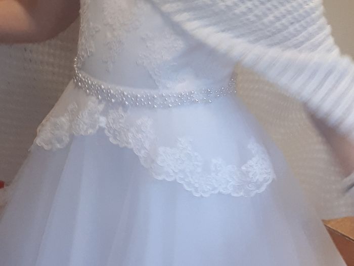 Beautiful Isabella white communion dress