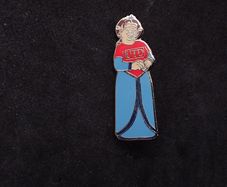 Manchester United : Princess Fiona ( Shrek ) UTD , Lapel Pin Badge