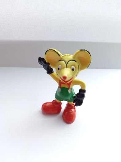 Vintage Antique Rare Old Style Mickey Mouse Figurine