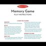New Melissa & Doug Memory Game Image 4