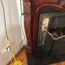 Ornate mahogany fire surround/mantle Image 3