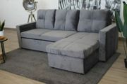 Corner Sofa Bed with Storage - Free Delivery Ireland - 4 Colours